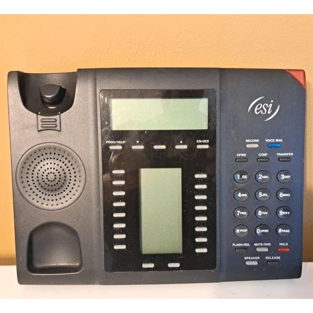 ESI 60 ABP Digital Office Phone Base Only Speaker Conference Replacement Works